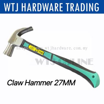 27mm Fiberglass Handle Claw Hammer