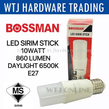 BOSSMAN LED SIRIM Stick Day Light 10Watt