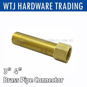 3" / 4"  Brass Pipe Connector