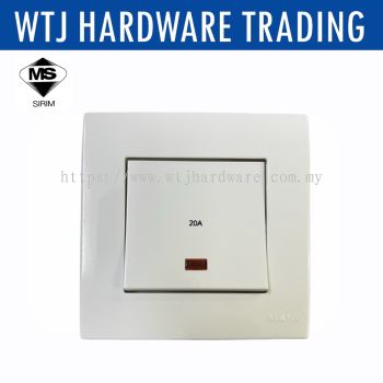 MIND 20A 2 Pole Heater Switch (SIRIM Approved)