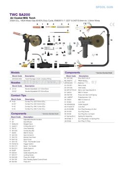 Parweld MIG Spool gun