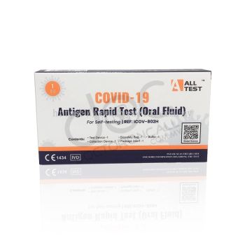 ALLTEST - Covid 19 Home Test Kit Saliva Antigen Test Kit