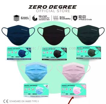 ZERO DEGREE 3PLY/4PLY/5PLY MEDICAL FACE MASK