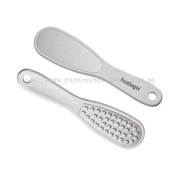 #RF AT-HOME FOOT FILE - DOUBLE-SIDED RUBBERIZED HANDLE - COARSE/FINE