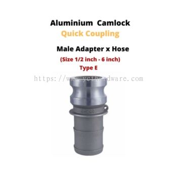 Camlock Aluminum Type E