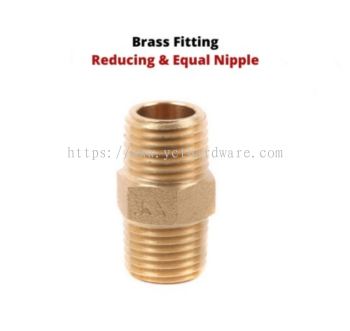 Brass Equal Nipple
