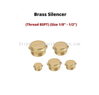 Brass Silencer Flat
