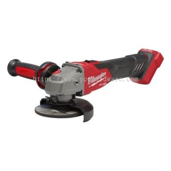 M18 FUEL™ 100mm (4") Variable Speed Braking Angle Grinder with Slide Switch (M18 FSAGV100XB-0X0)