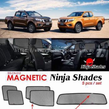 Nissan Navara NP300 Magnetic Sunshade Sun Shade Shades Curtain Langsir