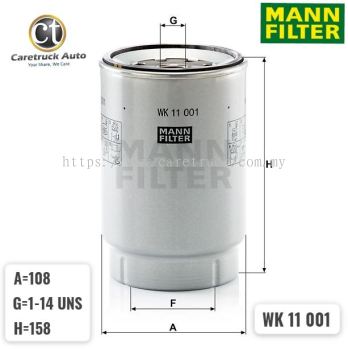 VOLVO FM11, FM13 FUEL AND WATER SEPARATOR, WK 11 001 x