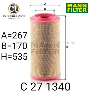 SCANIA P SERIES AIR FILTER, C 27 1340