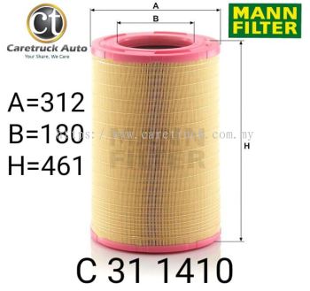 RENAULT TRUCK AIR FILTER , C 31 1410