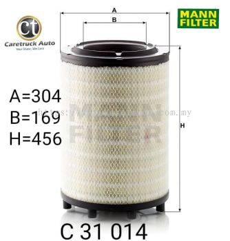 SCANIA R SERIES AIR FILTER, C 31 014