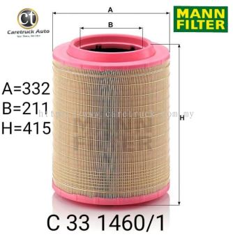 VOLVO FH V2 AIR FILTER, C 33 1460/1