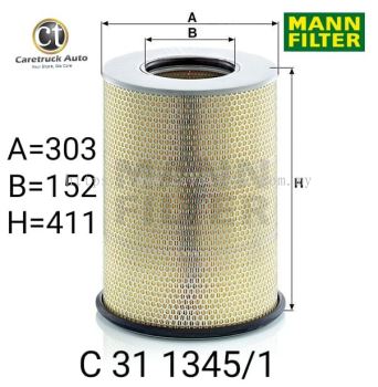 VOLVO FM12 AIR FILTER, C 31 1345/1