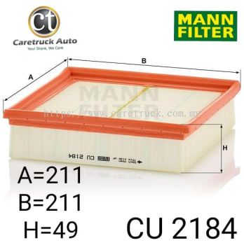 VOLVO FM12 CABIN AIR FILTER, CU 2184