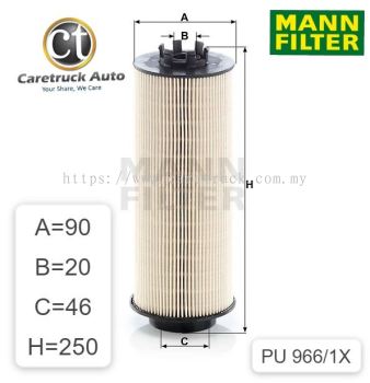 DAF EURO 5 FUEL FILTER, PU 966/1 x