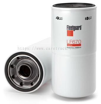 SPIN ON OIL FILTER, LF670