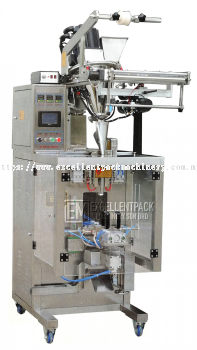 SACHET PACKAGING MACHINE | ROUND EDGE CUTTING | SERVO MOTOR | POWDER | AUGER SYSTEM