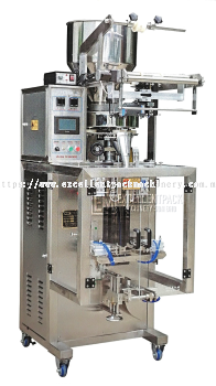 SACHET PACKAGING MACHINE | ROUND EDGE CUTTING | SERVO MOTOR | POWDER AND GRANULE | VOLUMETRIC CUP SYSTEM