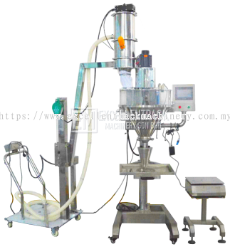 SEMI AUTOMATIC AUGER FILLING MACHINE | POWDER | C/W VACUUM FEEDER