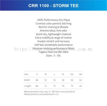CRR 1100 - STORM TEE