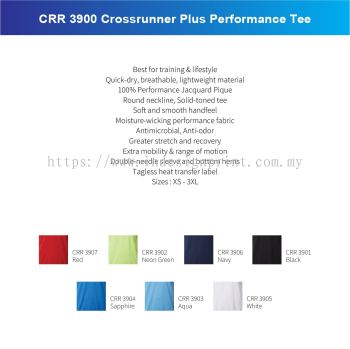 CRR 3900 Crossrunner Plus Performance Tee