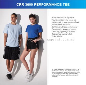 CRR 3600 PERFORMANCE TEE