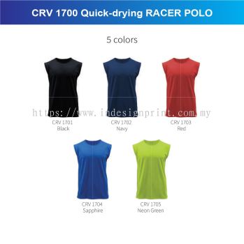 CRV 1700 Quick-drying RACER POLO