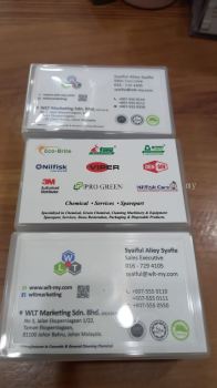 Namecard with Spot UV
