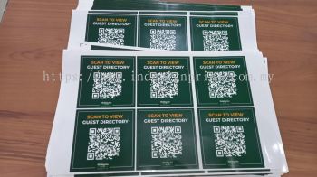 Holiday Inn JBCC PP White Matt Sticker