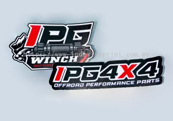White Sticker + Special Die Cut