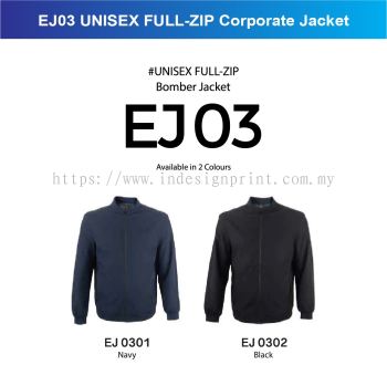 EJ03 UNISEX FULL-ZIP Corporate Jacket