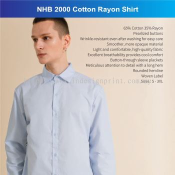 NHB 2000 Cotton Rayon Shirt