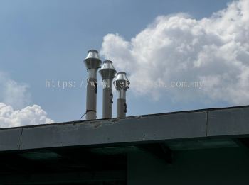 Construction Work-Chimney Installation 