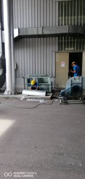 Construction Work-Fan Installation of LEV System