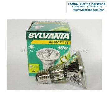 Sylvania PAR20 240v 50w SP E27 (Hi-Spot 63) halogen bulb