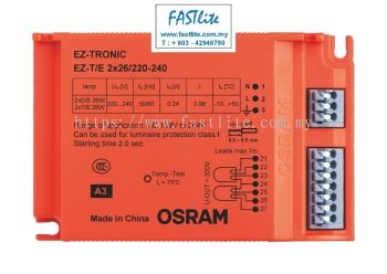 Osram EZ-Tronic EZ-T/E 2x26/220-240 E Ballast