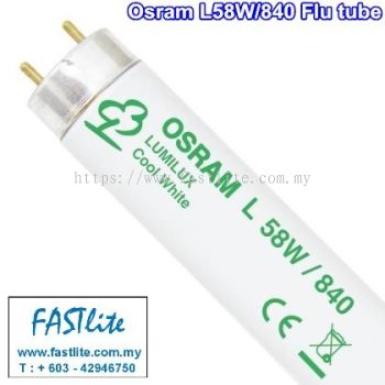 Osram L58W/.840 Fluo Tube