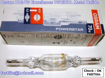 Osram HQI-TS 70W/NDL Excellence RX7s Metal Halide (made in Germany) Stock Clearance Item