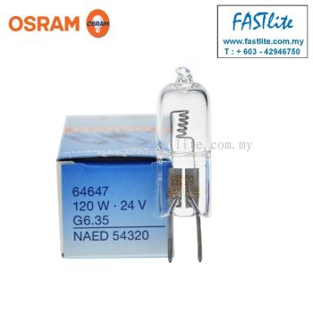 Osram 64647 24V 120W G6.35 54320 Display Optic lamp