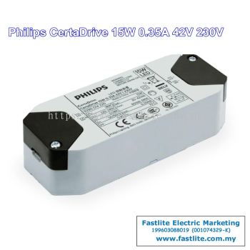 Philips CertaDrive 15W 0.35A 42V 230V LED Driver