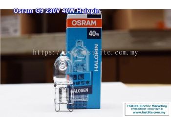 Osram G9 230V 40W Halopin