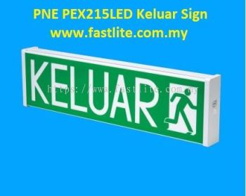 PNE PEX-215LED Keluar Sign