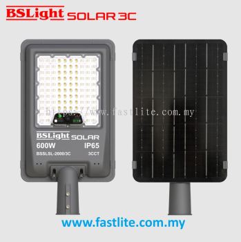 BSLight BSSLSL-1600 600W Solar LED Street Light 6500K