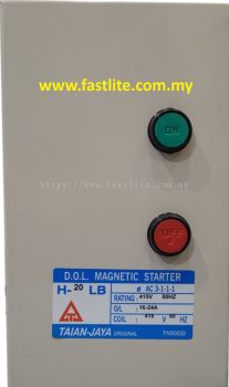 Taian-Jaya H-20LB 415V 15HP DOL Starter