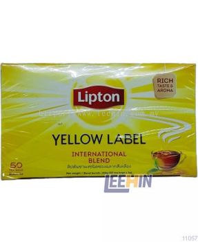 Teh Lipton 50teabags (100gm)   Lipton Yellow Label Black Tea [11056 11057]