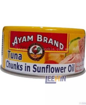 Ayam Tuna Chunk in Sunflower/Olive/Omega3 Oil 160gm  [11588 11589]