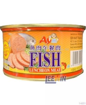 Ay Fish Luncheon Meat B (Bulat) 360gm Ay “圆罐”鱼午餐肉 [14851 14852]