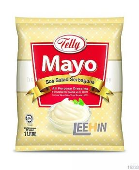Telly Mayo 1Lt (Sos Salad Serbaguna)  Mayonnaise  [15332 15333]